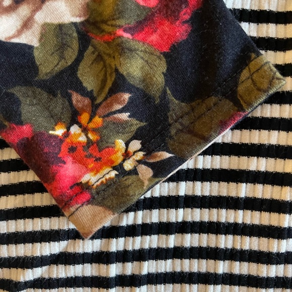 Mixed Pattern Top - Picture 3 of 5